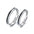 NYANGA Classic Couple Rings – Gold, Silver & Rose Gold - Alymwndw
