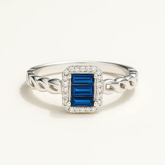Ocean's Embrace 925 Sterling Silver Ring - Alymwndw