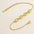 Orbit Sparkle Gold - Plated 925 Sterling Silver Bracelet - Alymwndw