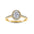 Oval Shape Women’s Ring with Lab - Grown Diamond | Alymwndw Jewellery - Alymwndw