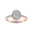 Oval Shape Women’s Ring with Lab - Grown Diamond | Alymwndw Jewellery - Alymwndw