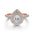 Pear Shape Lab Grown Diamond Ring – Stylish & Elegant | Alymwndw Jewellery - Alymwndw