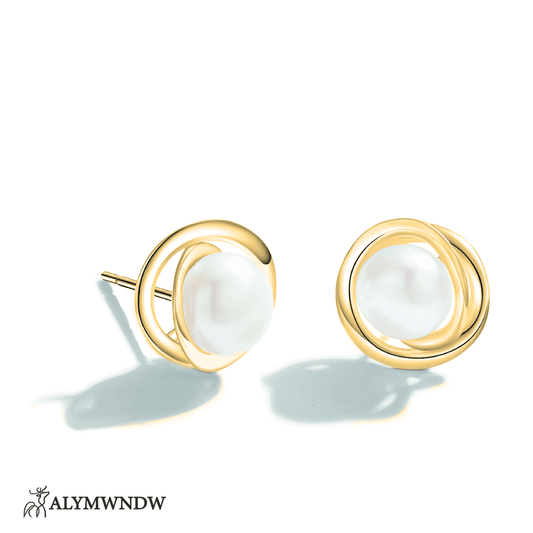 Pearl Grace Earring - Alymwndw