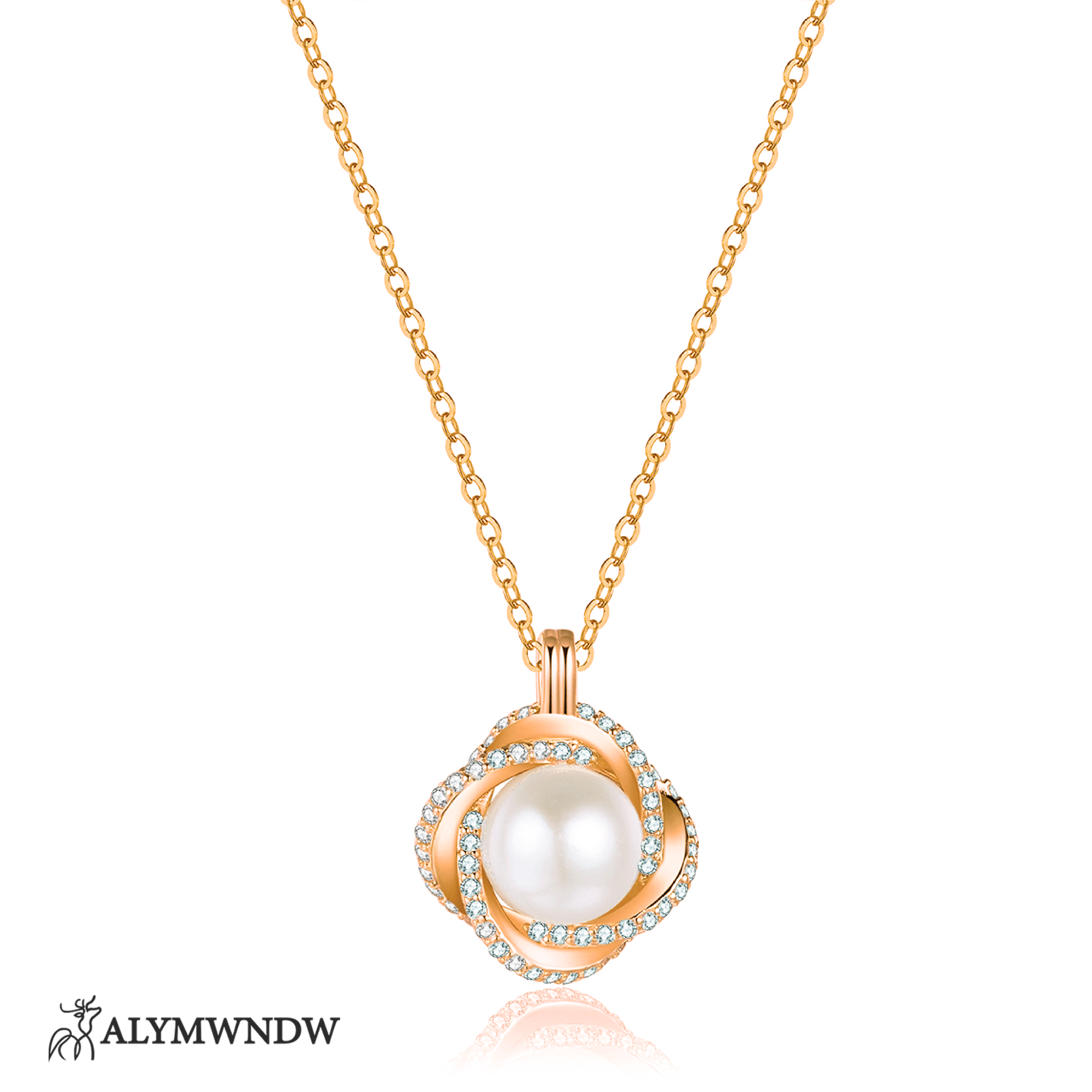 Pearl Pulse Necklace - Alymwndw