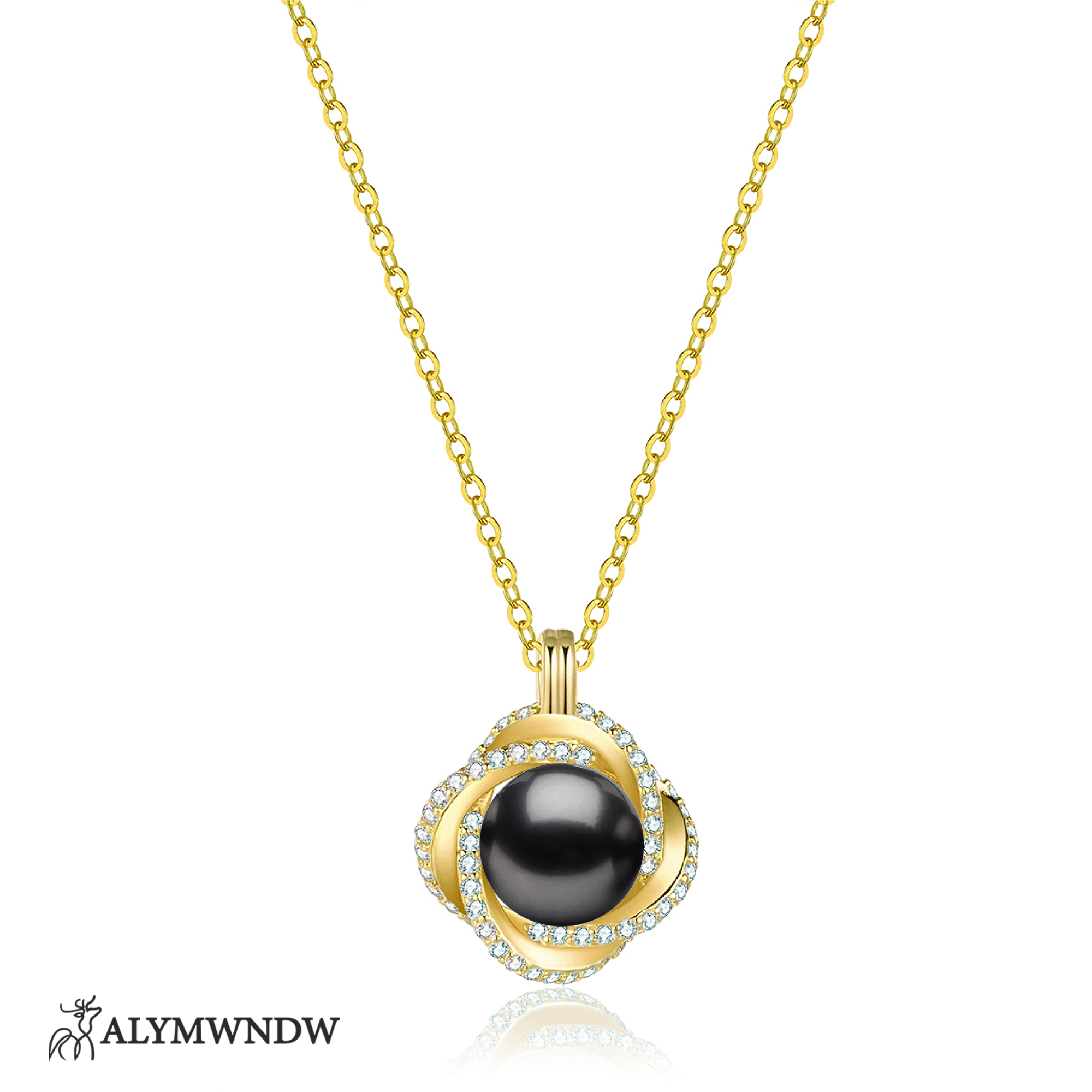 Pearl Pulse Necklace - Alymwndw