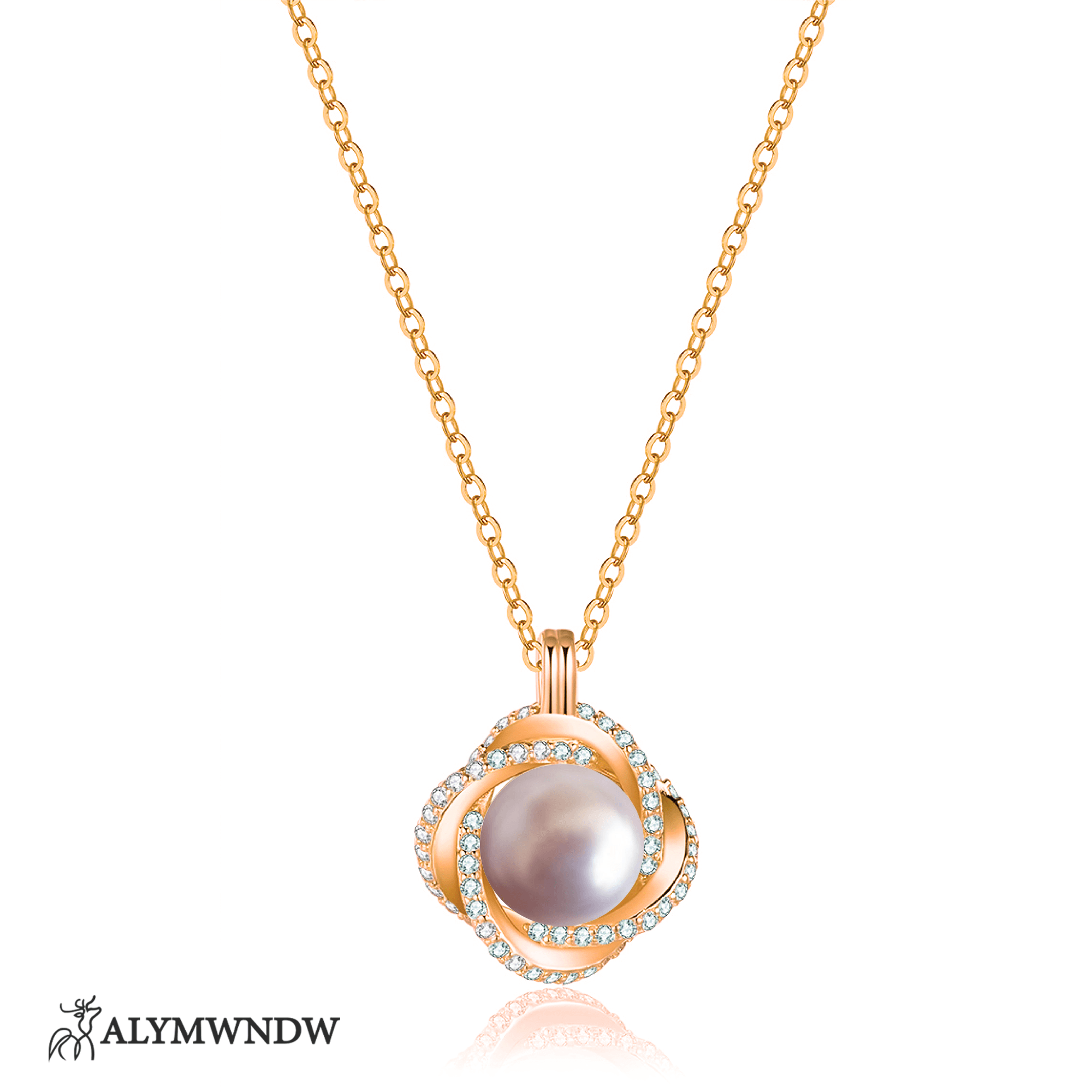 Pearl Pulse Necklace - Alymwndw