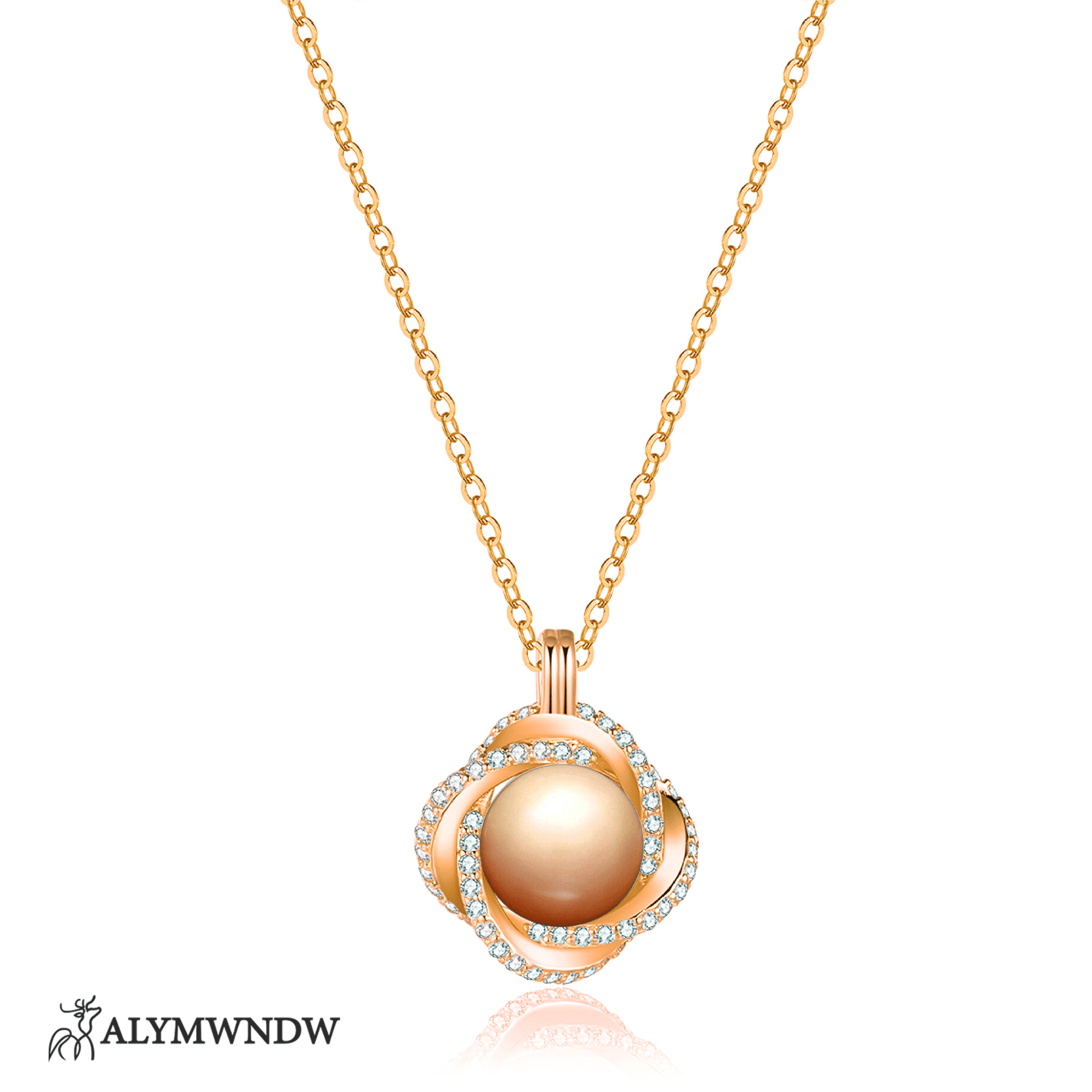 Pearl Pulse Necklace - Alymwndw