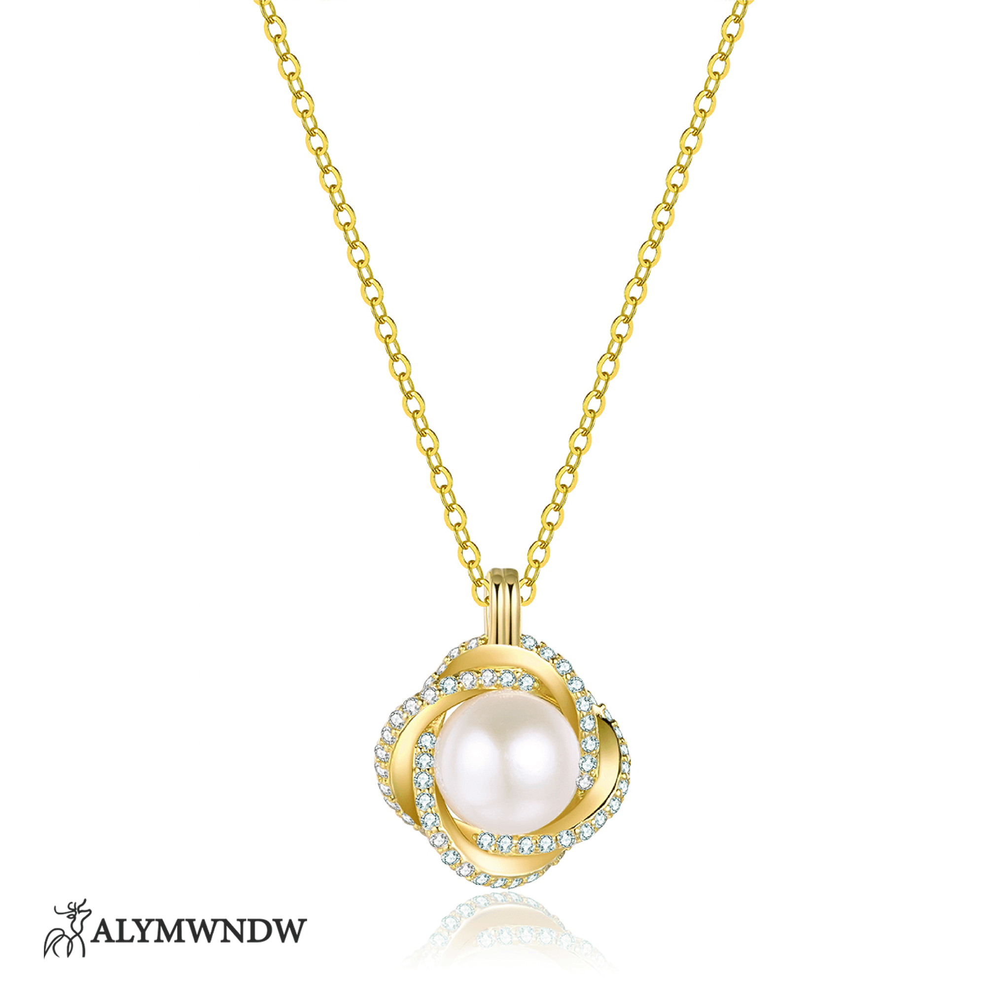Pearl Pulse Necklace - Alymwndw