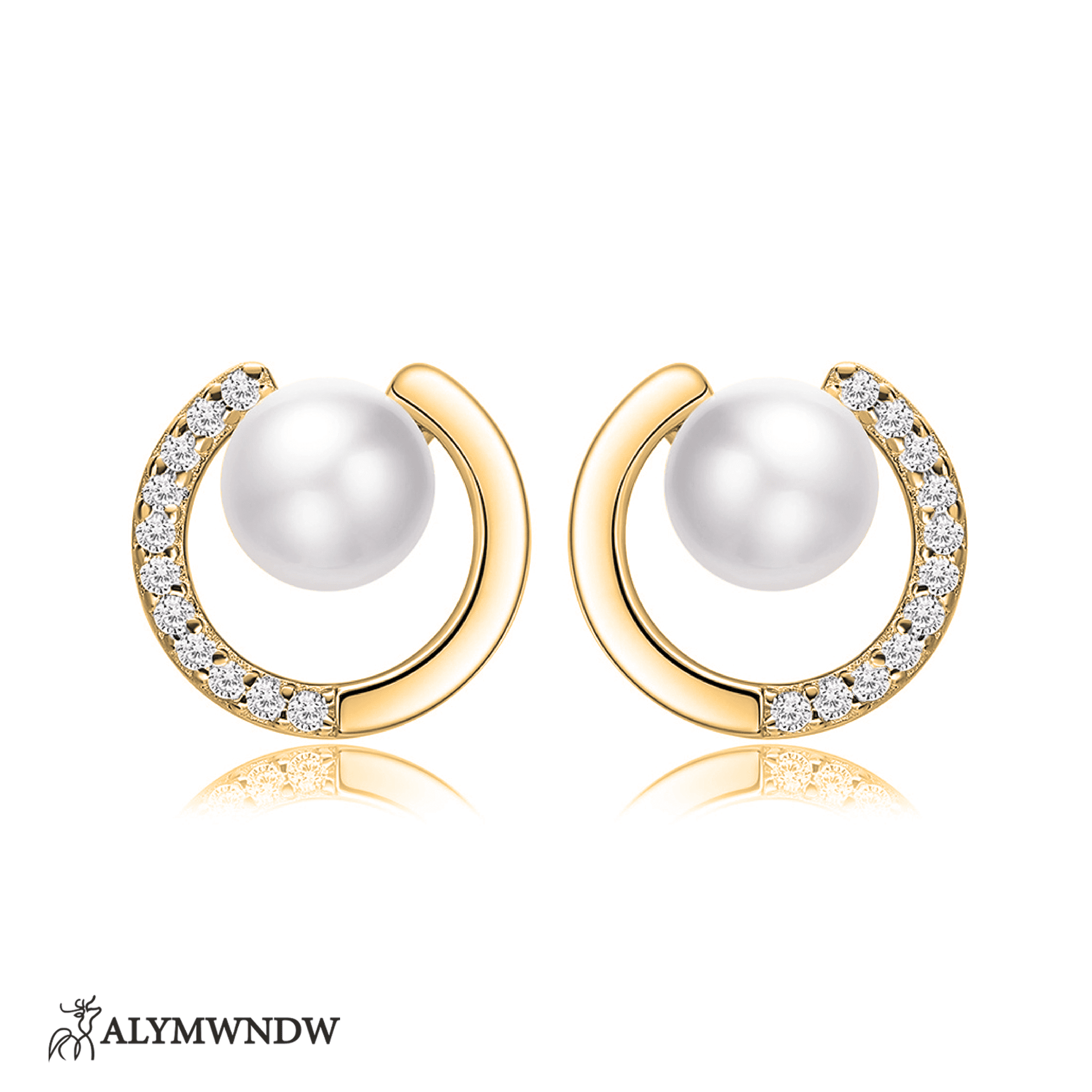 Pearl Shine Earring - Alymwndw