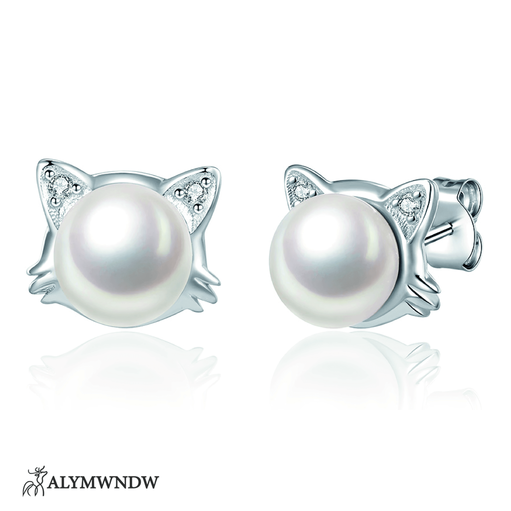 Pearl Touch Earring - Alymwndw