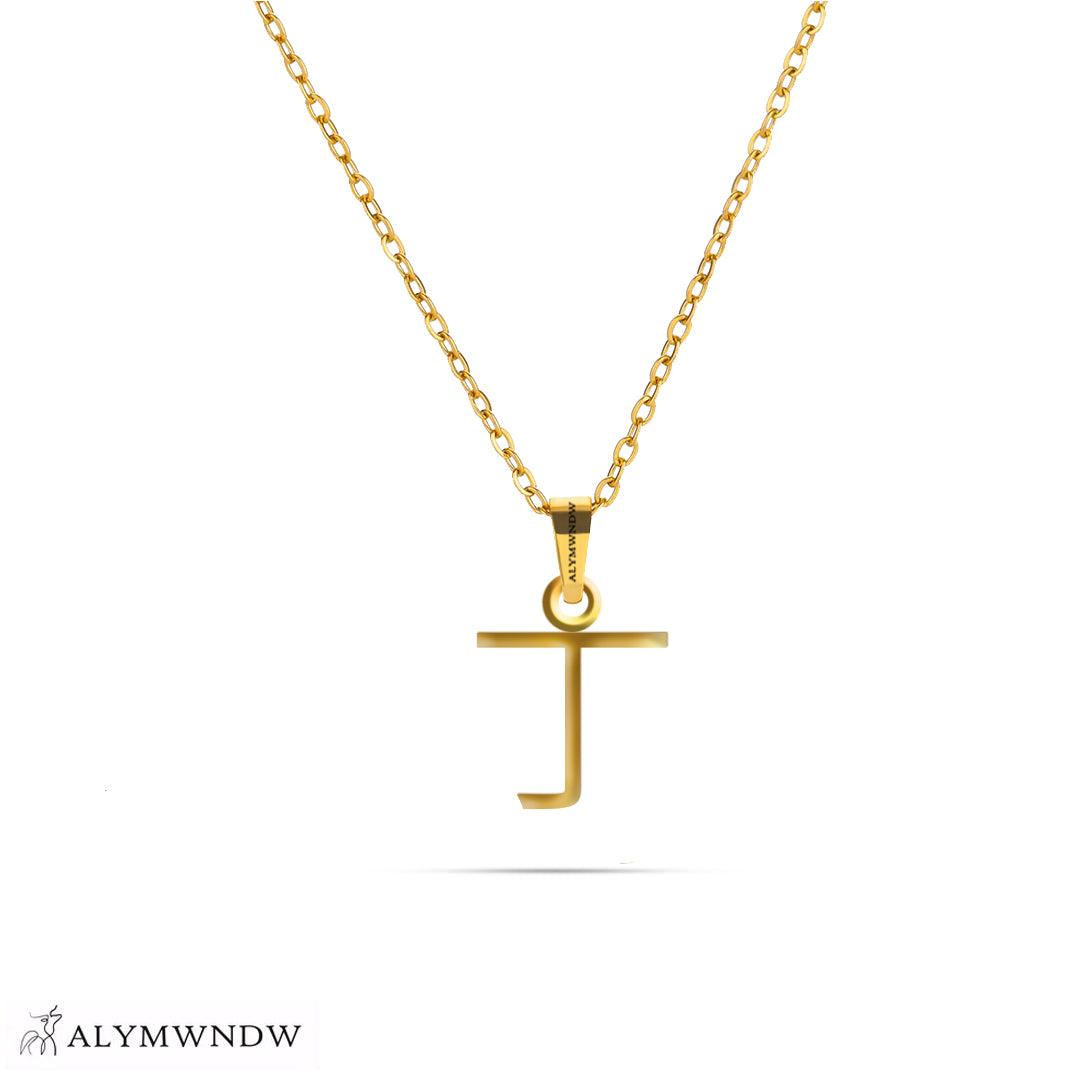 Personalized Chinese Gold Necklace (18K / 21K / 22K) - Alymwndw