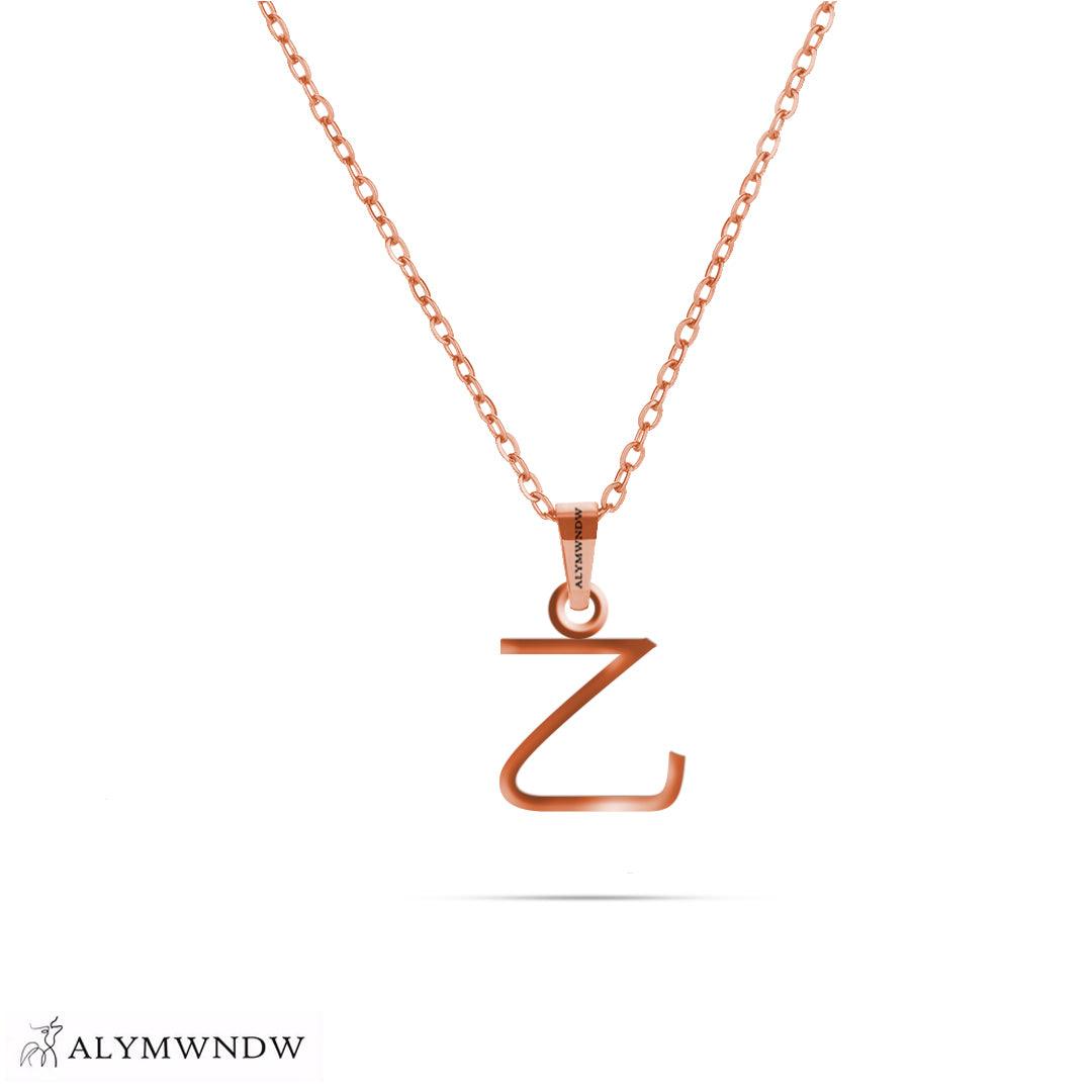 Personalized Chinese Gold Necklace (18K / 21K / 22K) - Alymwndw