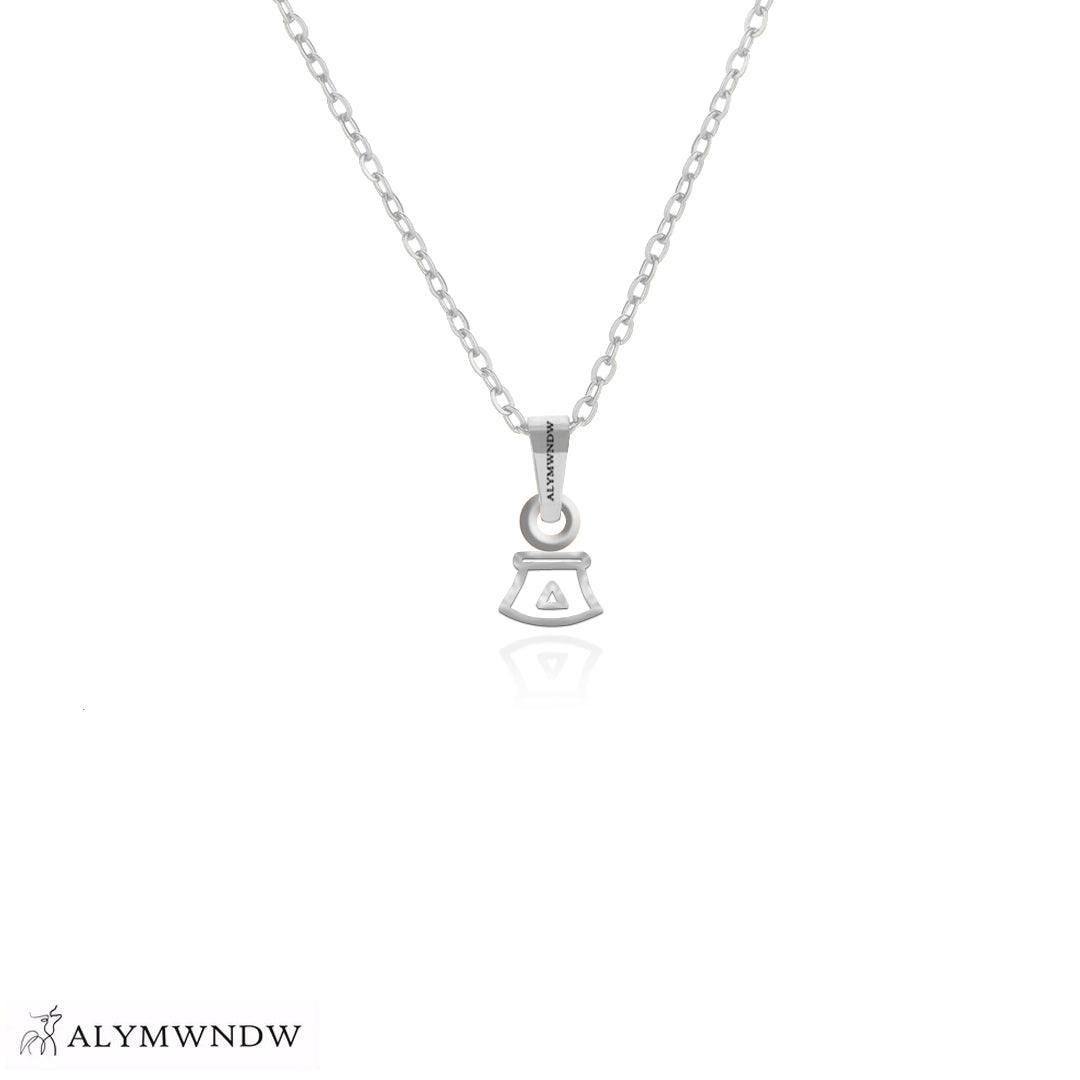 Personalized Hieroglyphic Gold Necklace (18K / 21K / 22K) - Alymwndw