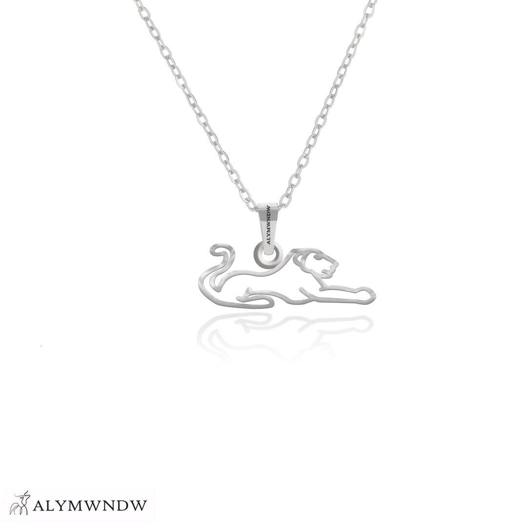 Personalized Hieroglyphic Gold Necklace (18K / 21K / 22K) - Alymwndw