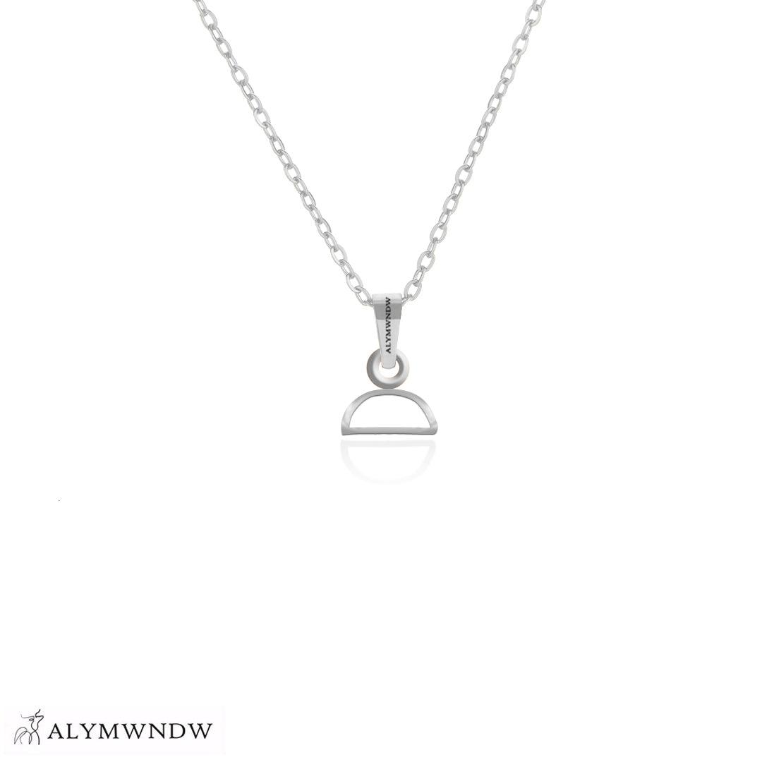 Personalized Hieroglyphic Gold Necklace (18K / 21K / 22K) - Alymwndw