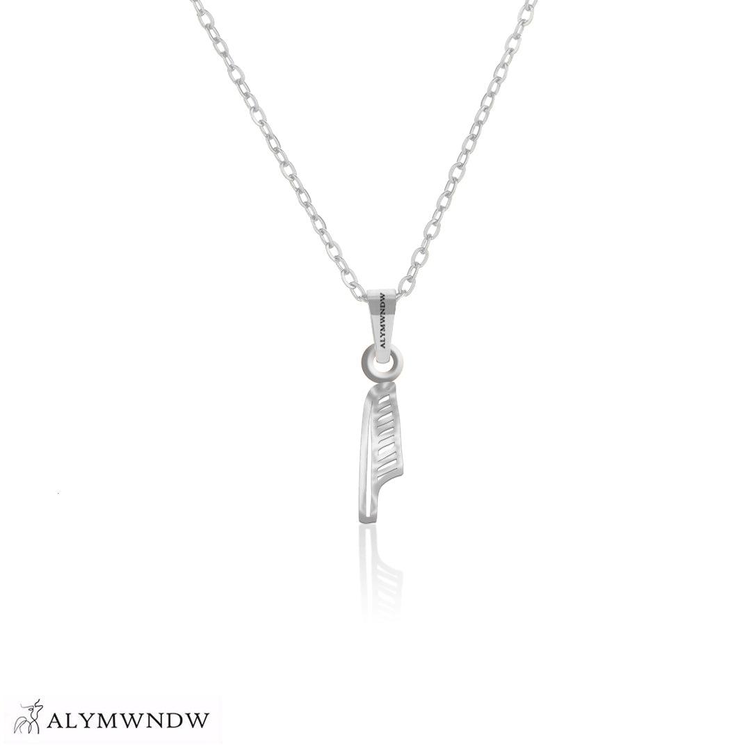 Personalized Hieroglyphic Gold Necklace (18K / 21K / 22K) - Alymwndw