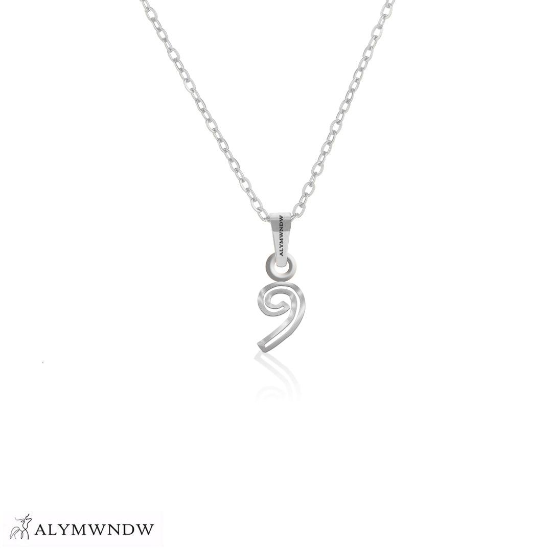 Personalized Hieroglyphic Gold Necklace (18K / 21K / 22K) - Alymwndw