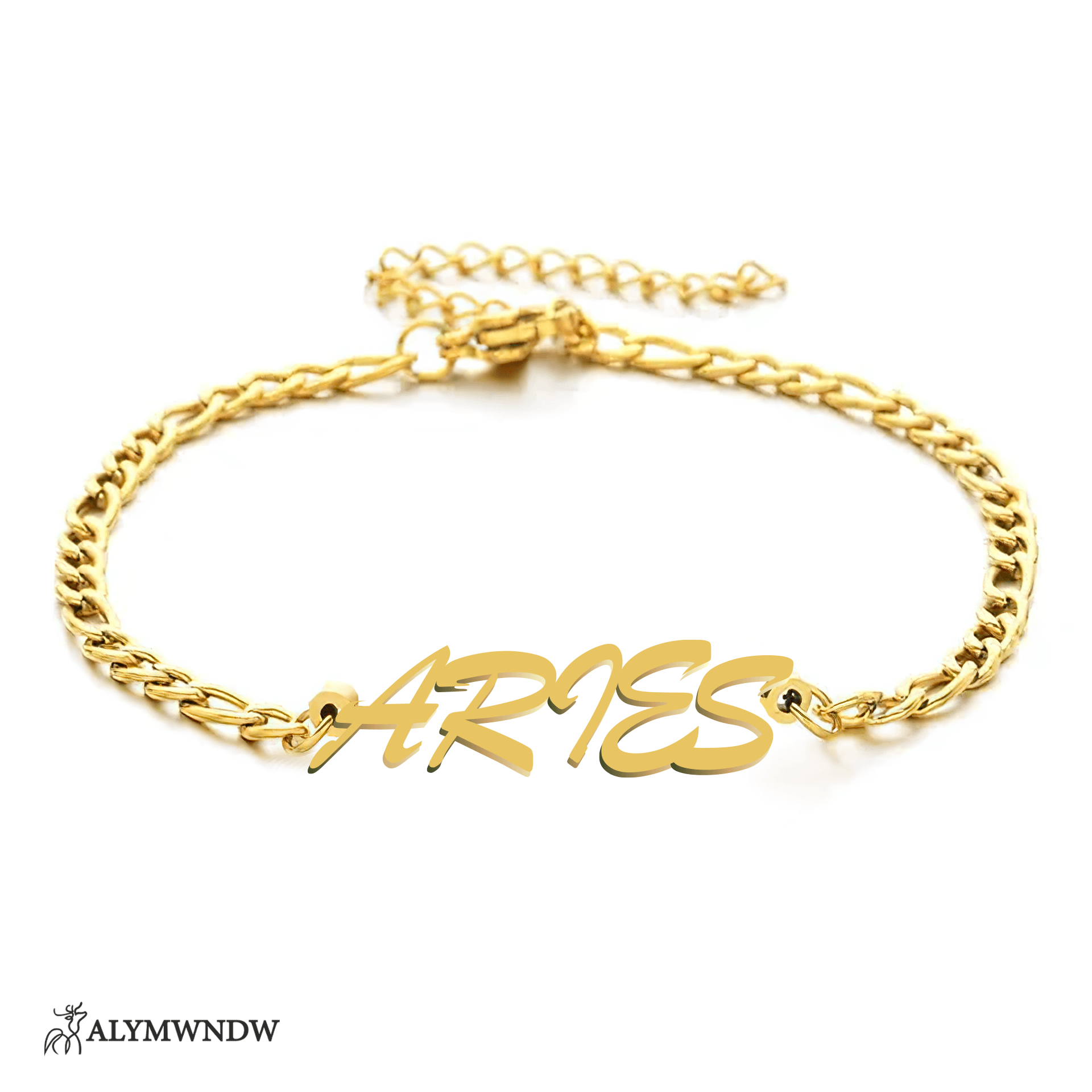 Personalized Name Bracelet in Gold (18K/21K/22K) – Custom Name Jewelry - Alymwndw