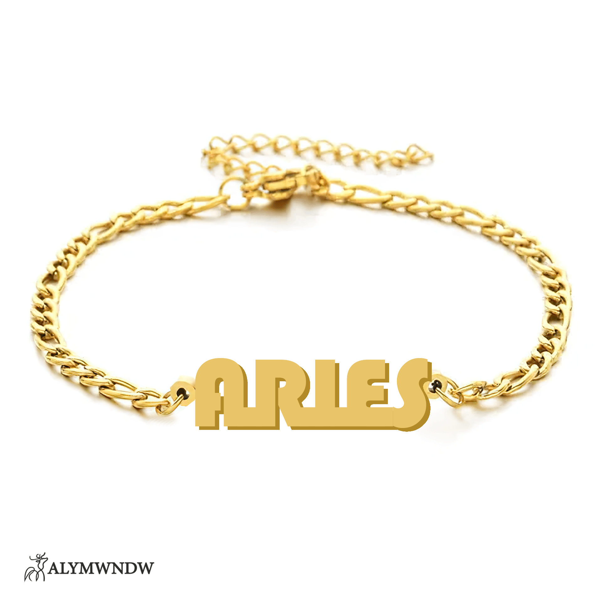 Personalized Name Bracelet in Gold (18K/21K/22K) – Custom Name Jewelry - Alymwndw