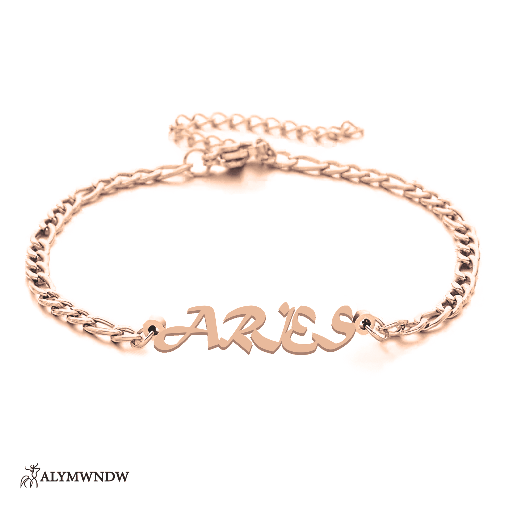 Personalized Name Bracelet in Gold (18K/21K/22K) – Custom Name Jewelry - Alymwndw