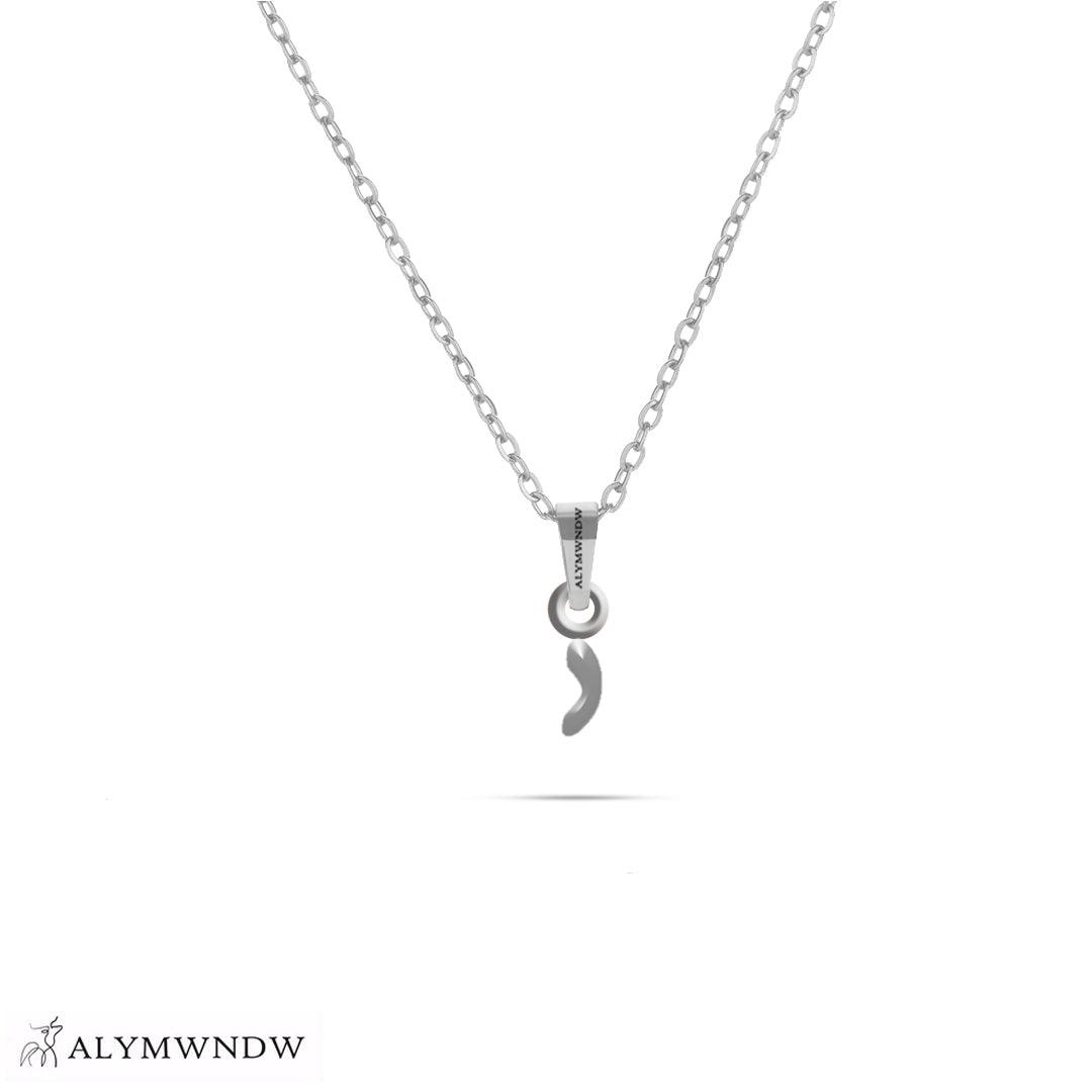 Personalized Syriac Gold Necklace (18K / 21K / 22K) - Alymwndw