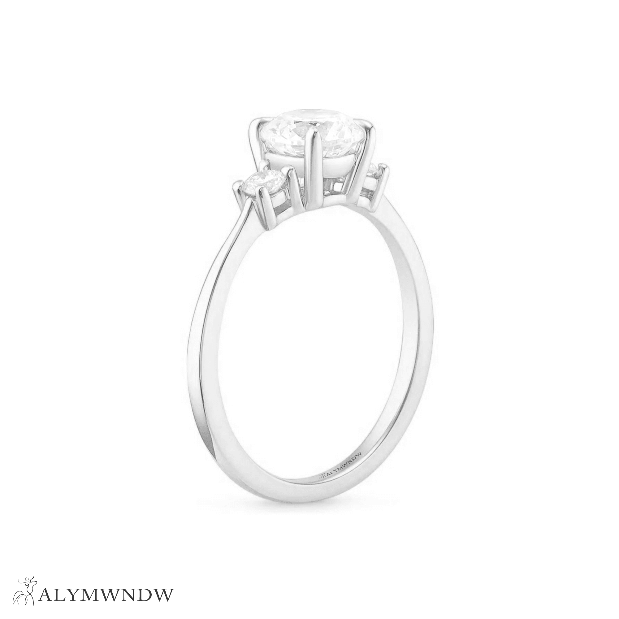 Princess Cut Lab Grown Diamond Ring – Modern & Elegant | Alymwndw Jewellery - Alymwndw