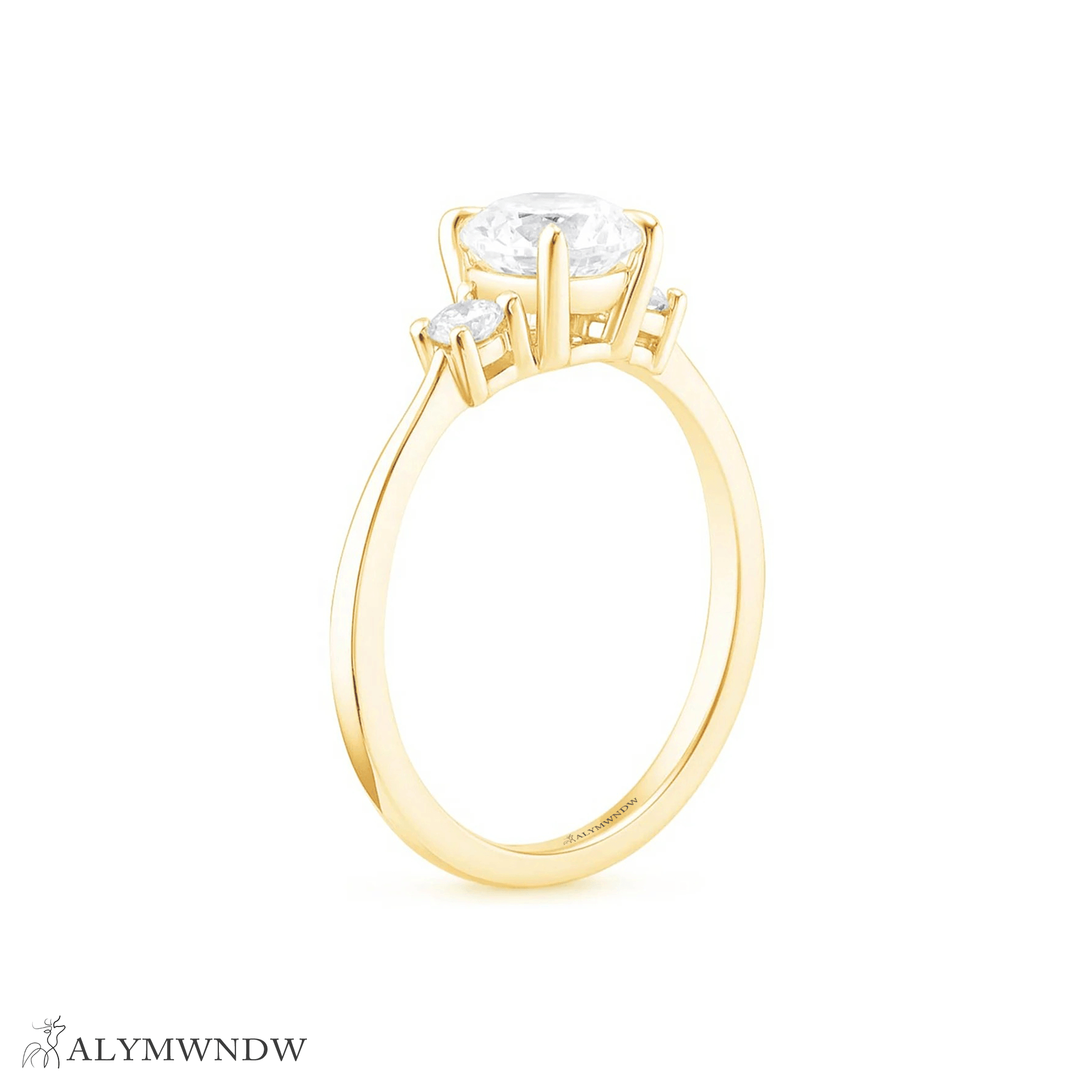 Princess Cut Lab Grown Diamond Ring – Modern & Elegant | Alymwndw Jewellery - Alymwndw