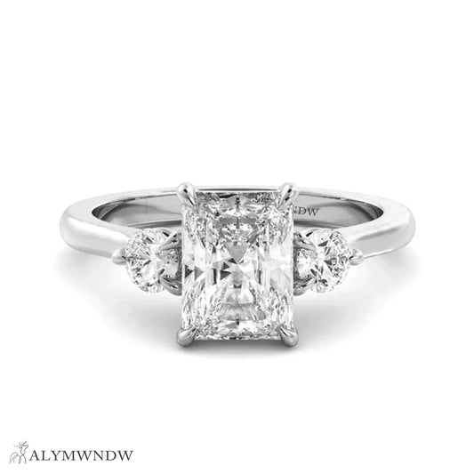 Princess Cut Lab Grown Diamond Women’s Ring | Alymwndw Jewellery - Alymwndw