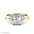 Princess Cut Lab Grown Diamond Women’s Ring | Alymwndw Jewellery - Alymwndw