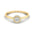 Radiant Moissanite Diamond Ring – Silver, Gold & Platinum | Customizable Elegance - Alymwndw