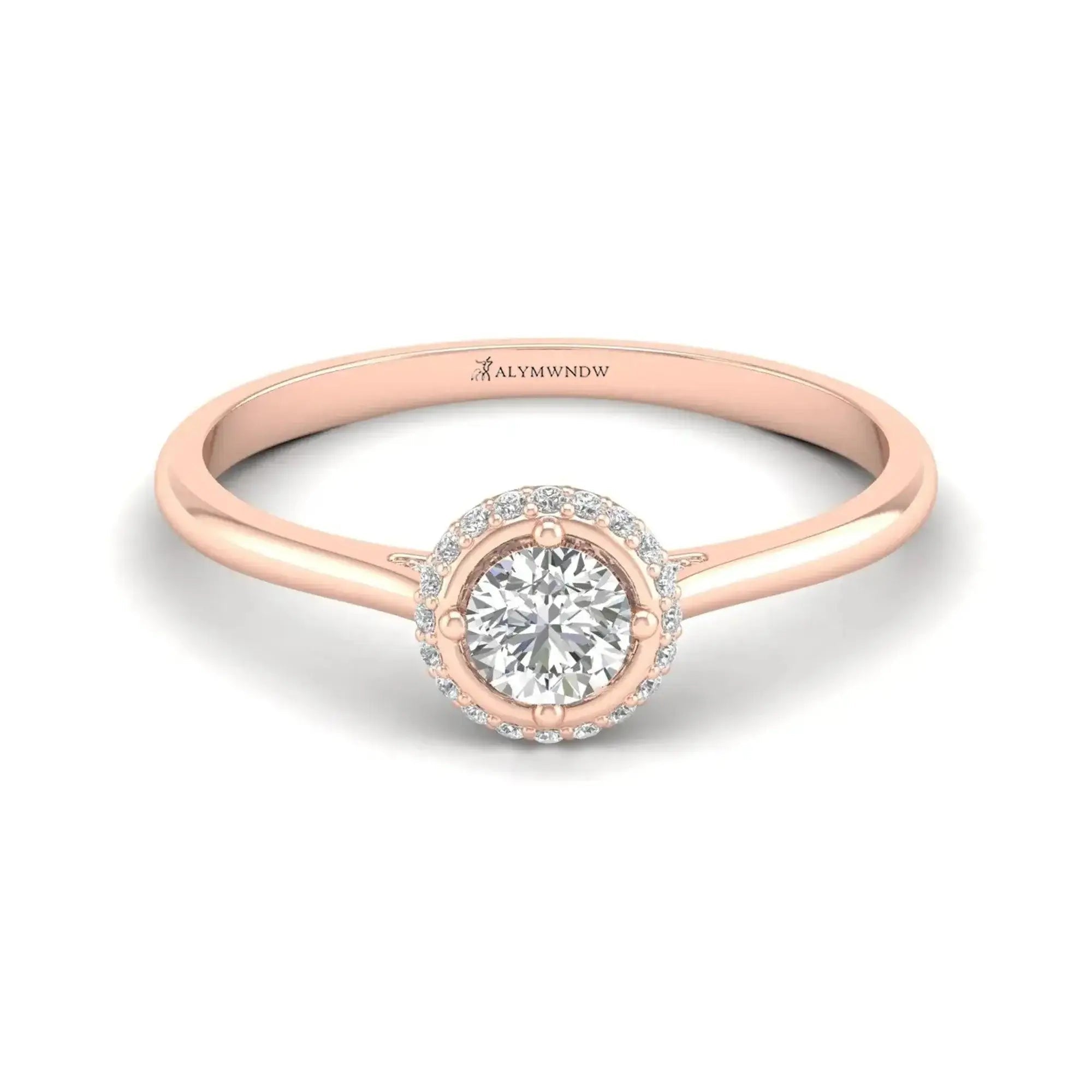 Radiant Moissanite Diamond Ring – Silver, Gold & Platinum | Customizable Elegance - Alymwndw