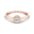Radiant Moissanite Diamond Ring – Silver, Gold & Platinum | Customizable Elegance - Alymwndw