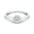 Radiant Moissanite Diamond Ring – Silver, Gold & Platinum | Customizable Elegance - Alymwndw