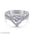 Romantic Heart Engagement Ring Set – Gold, Platinum & Silver - Alymwndw