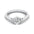 Round Halo Moissanite Engagement Ring – GRA Certified Open Halo - Alymwndw