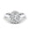 Royal Oval Halo Moissanite Ring in Silver, 18K Gold & Platinum – DM96R - Alymwndw