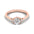 Solitaire Lab Grown Diamond Ring – Gold & Platinum | Alymwndw Jewellery - Alymwndw