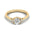 Solitaire Lab Grown Diamond Ring – Gold & Platinum | Alymwndw Jewellery - Alymwndw