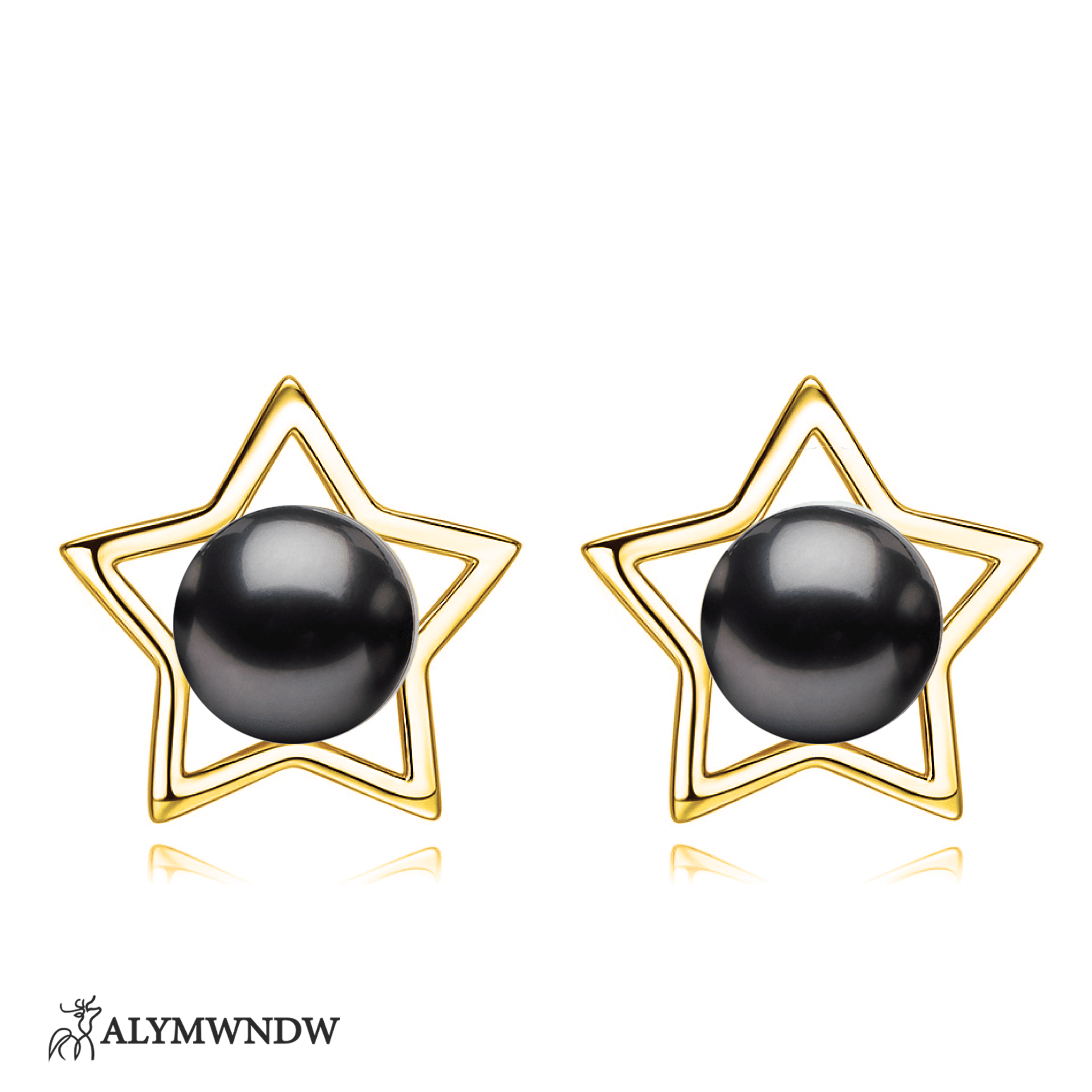 Star Pearl Earring - Alymwndw