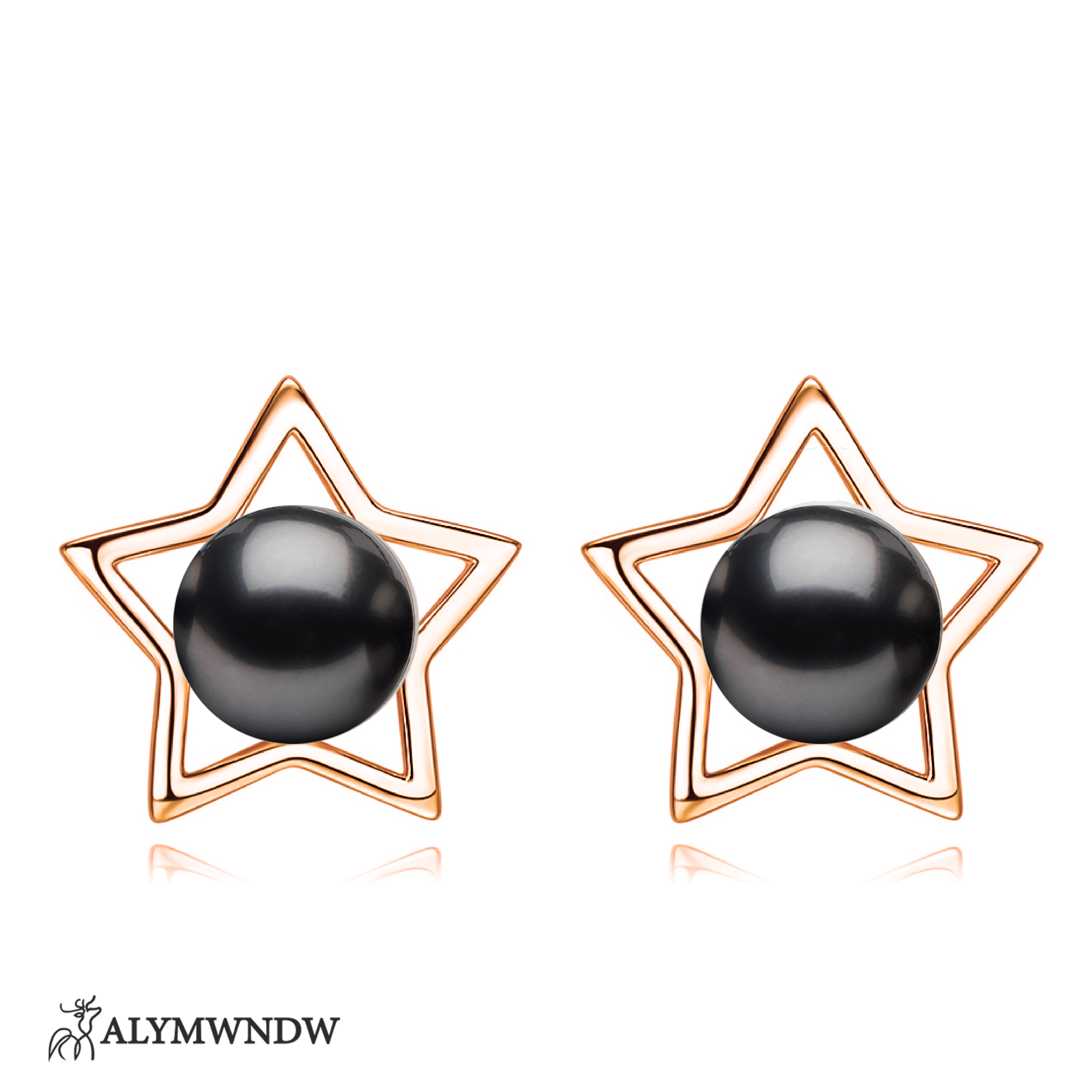 Star Pearl Earring - Alymwndw