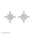 Stelo Star Moissanite Earrings – Silver, 18K Gold & Platinum - Alymwndw