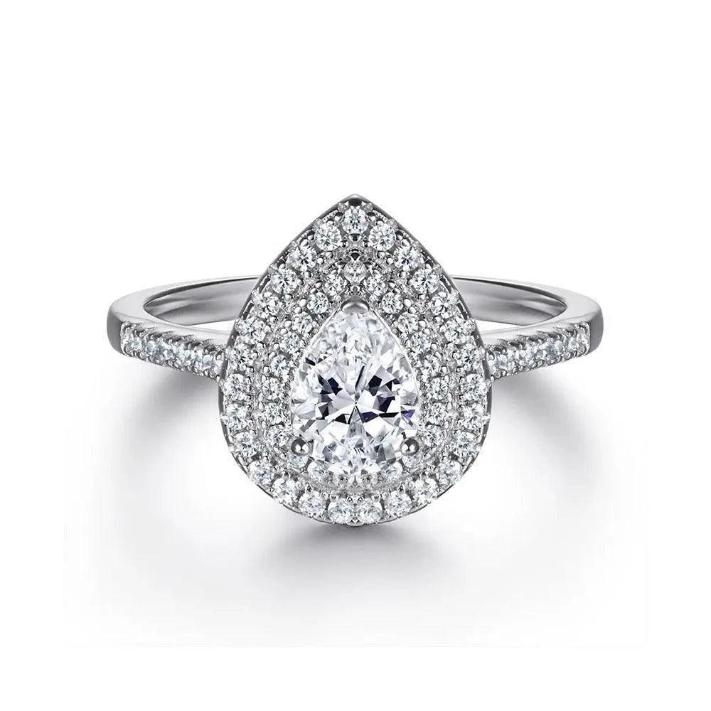 Stylish Ring With Lab Grown Diamond - Alymwndw