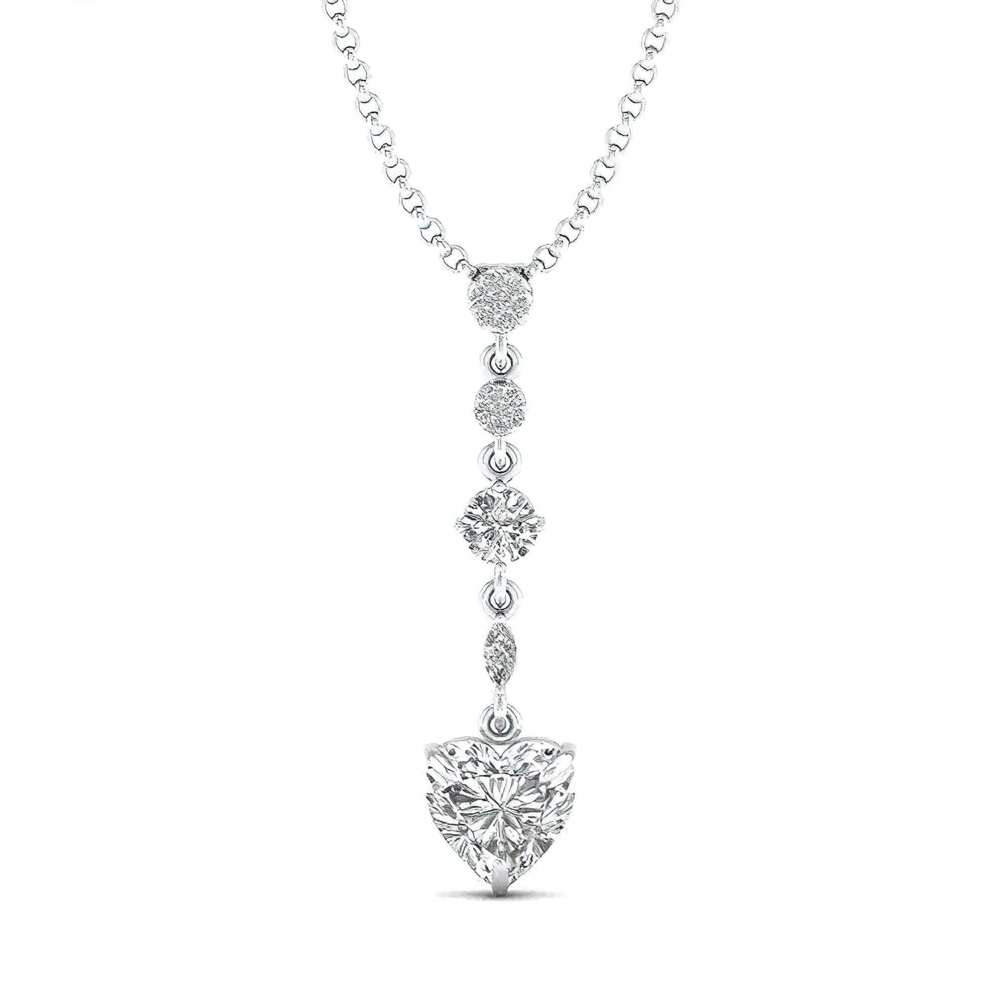 Timeless Moissanite Diamond Ring – Silver, Gold & Platinum | Customizable Luxury - Alymwndw