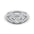Woman Ring with Lab Grown Diamond in Gold & Platinum | Alymwndw Jewellery - Alymwndw