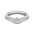 Woman Ring with Lab Grown Diamond in Gold & Platinum | Alymwndw Jewellery - Alymwndw
