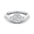 Woman Ring with Lab Grown Diamond in Gold & Platinum | Alymwndw Jewellery - Alymwndw