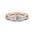 Women’s Emerald Fusion Ring with Lab - Grown Diamond| Alymwndw Jewellery - Alymwndw