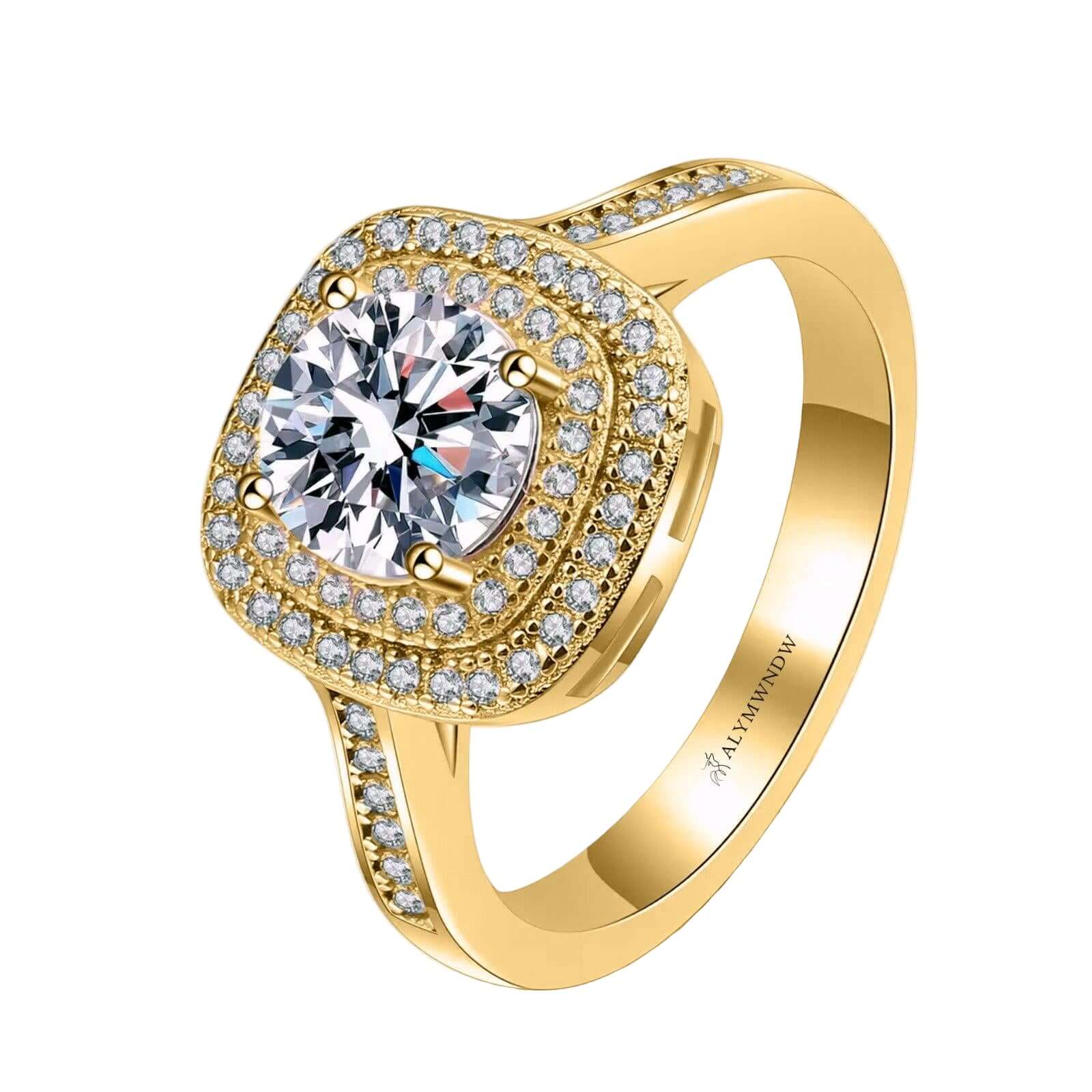 Women’s Ring with Lab Grown Diamond | Elegant Fine Jewelry by Alymwndw Jewellery - Alymwndw