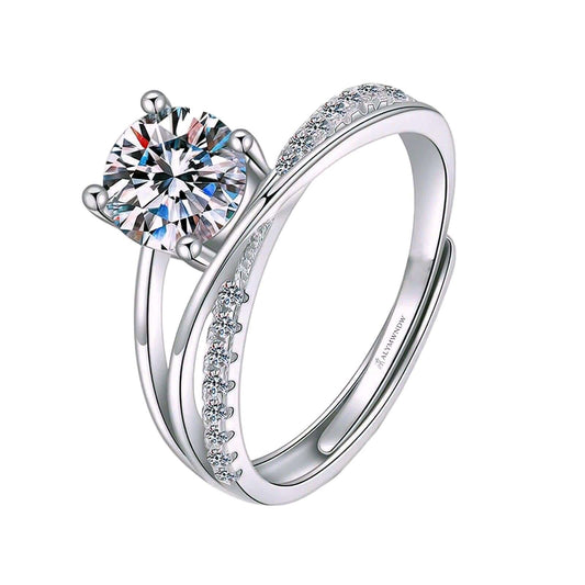Women’s Ring with Lab Grown Diamond | Elegant Fine Jewelry by Alymwndw Jewellery - Alymwndw