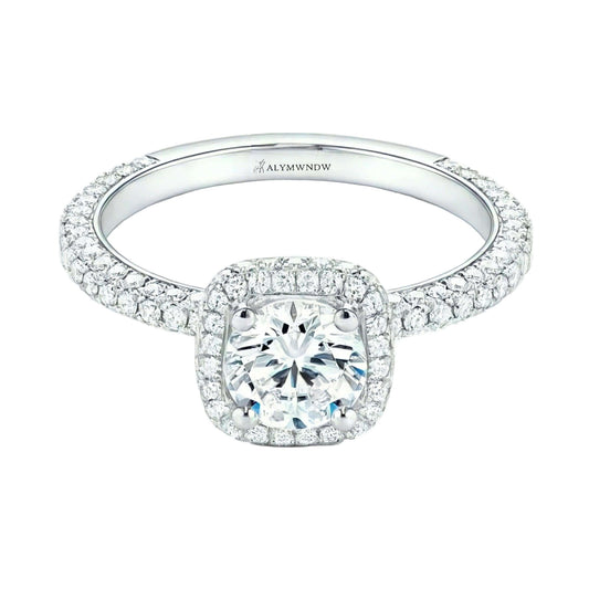 Women’s Ring with Lab Grown Diamond | Elegant Fine Jewelry by Alymwndw Jewellery - Alymwndw